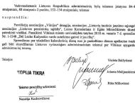 Teismas nusprendė: Vilniaus m. tarybos sprendimas  suteikti bevardei gatvei L. Kačinskio vardą yra neteisėtas